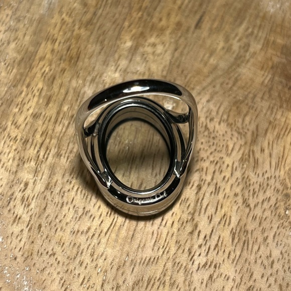 Origami Owl Silver Vintage Living Locket Ring - Size 8 - Picture 12 of 14